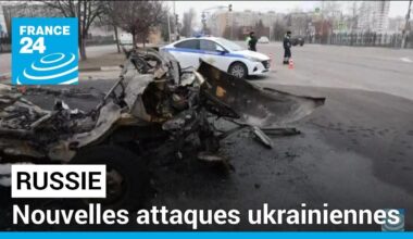 La Russie cible de nouvelles attaques ukrainiennes • FRANCE 24