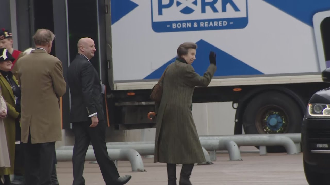 Princess Anne continues engagements in Dumfries and Galloway