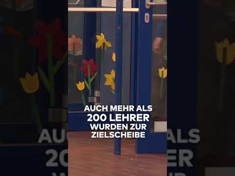 BERLIN: Mindestens fünf Polizeieinsätze pro Tag! Gewalt an Schulen nimmt rasant zu I WELT #shorts