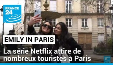 "Emily in Paris" : la série Netflix attire de nombreux touristes à Paris • FRANCE 24