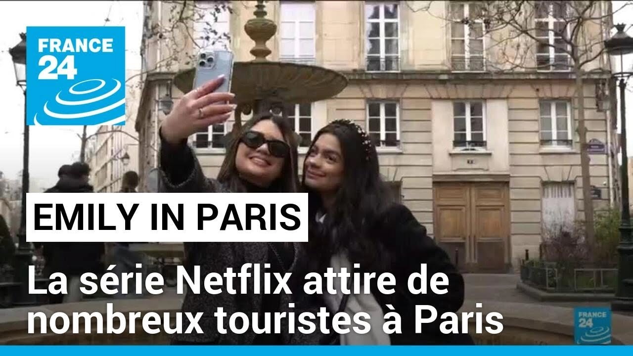 "Emily in Paris" : la série Netflix attire de nombreux touristes à Paris • FRANCE 24