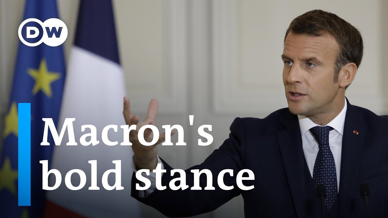French President urges Europe not to be 'cowardly' on Ukraine | DW News
