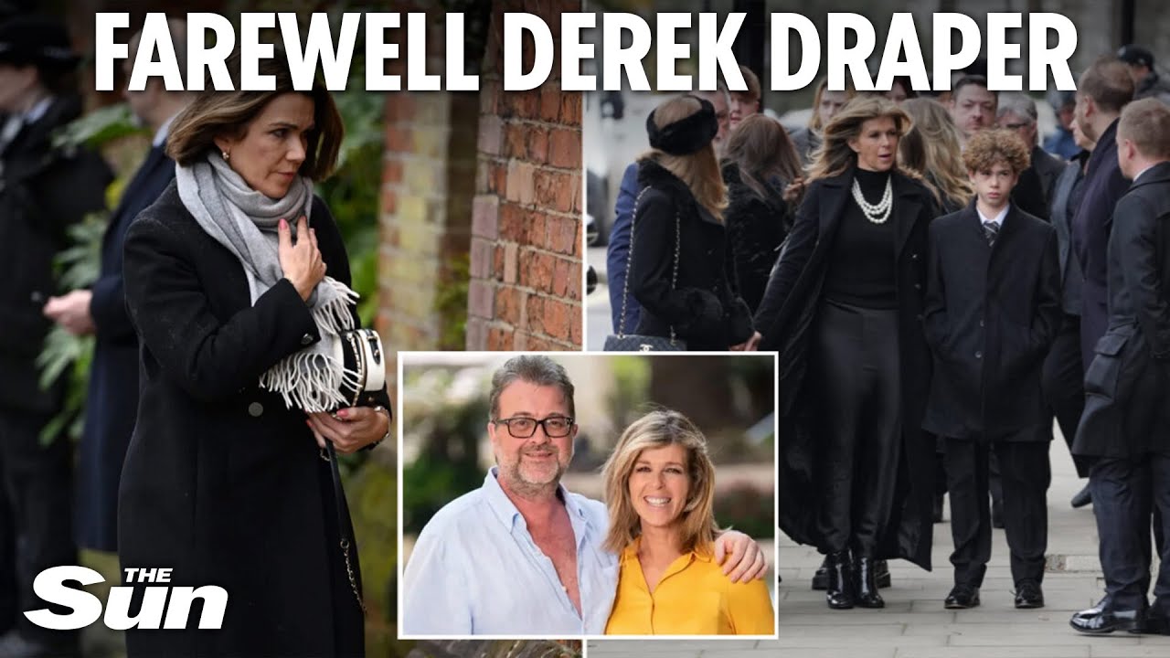 Derek Draper Funeral: Kate Garraway and brave children lay beloved father to rest