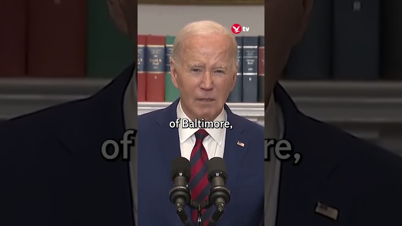 Biden: 'Baltimore, we are with you' #shorts #baltimore #usa #news
