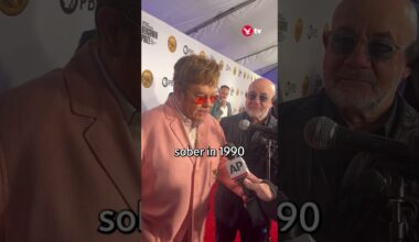 Elton John reveals mantra he lives by since getting sober #shorts