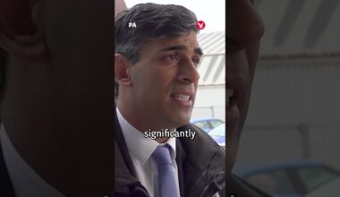 Sunak calls China an 'economic threat' to UK #shorts