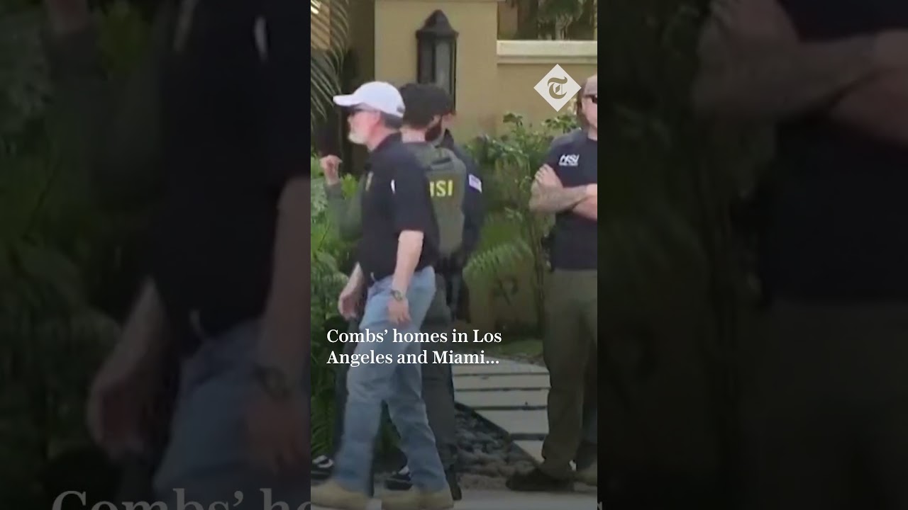 Rapper Sean 'Diddy' Combs' homes raided by federal agents in reported sex trafficking investigation