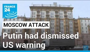 US had warned Russia of possible terror attack on 'large gatherings', White House says • FRANCE 24
