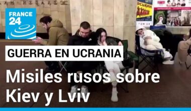 Misiles rusos atacan capital ucraniana, uno de ellos violó el espacio aéreo polaco
