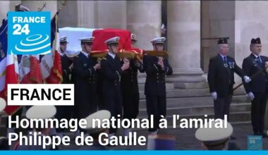 France : hommage national à l'amiral Philippe de Gaulle décédé à l'âge de 102 ans
