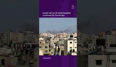 Israel raid on Gaza hospital continues