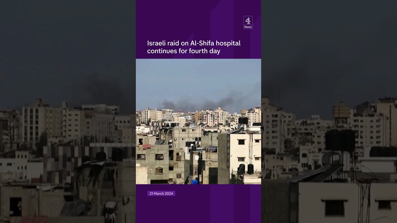 Israel raid on Gaza hospital continues