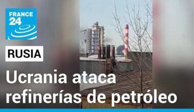 Ucrania ataca vía aérea refinerías de petróleo rusas a lo largo de toda la frontera