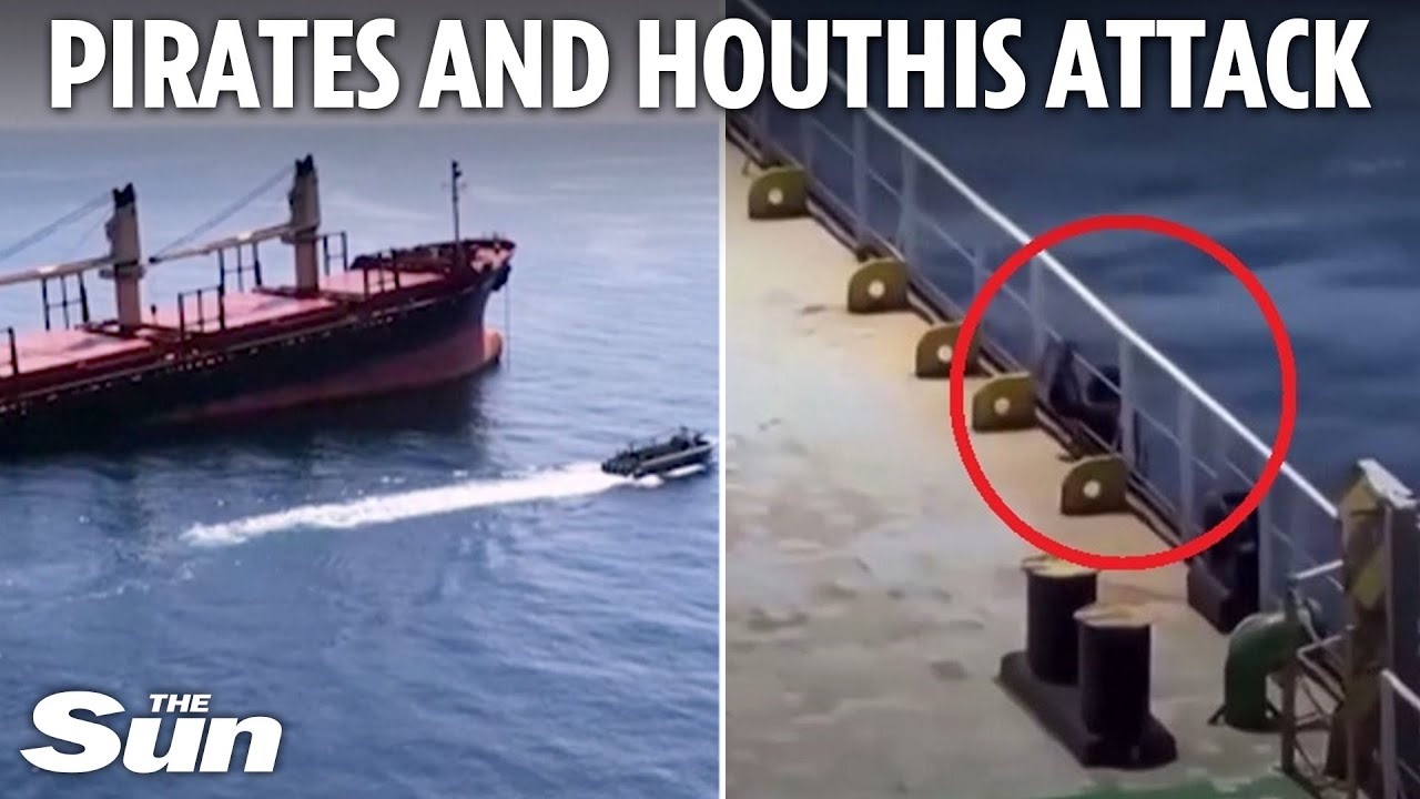 Somali pirates and Houthi missiles catch west's cargo ships in Red Sea squeeze