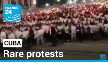 Cuba blames US for stoking protests • FRANCE 24 English