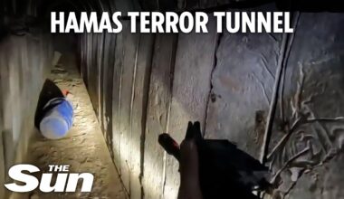 Moment Israeli soldiers storm Hamas' longest terror tunnel as IDF launches air strikes in Lebanon