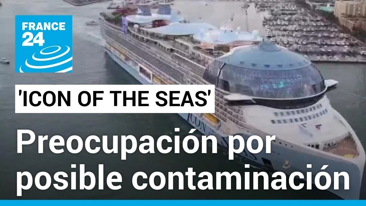 Zarpó el crucero más grande del mundo, ambientalistas preocupados por la contaminación