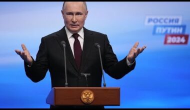 Vladimir Poutine réélu sans surprise face à des rivaux symboliques