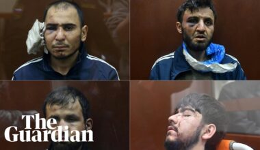 Four suspects in Russia concert hall terror attack plead guilty in court