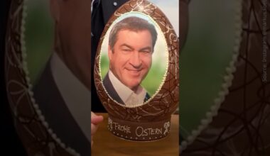 Söder gives away Easter egg showing his face | DW Shorts