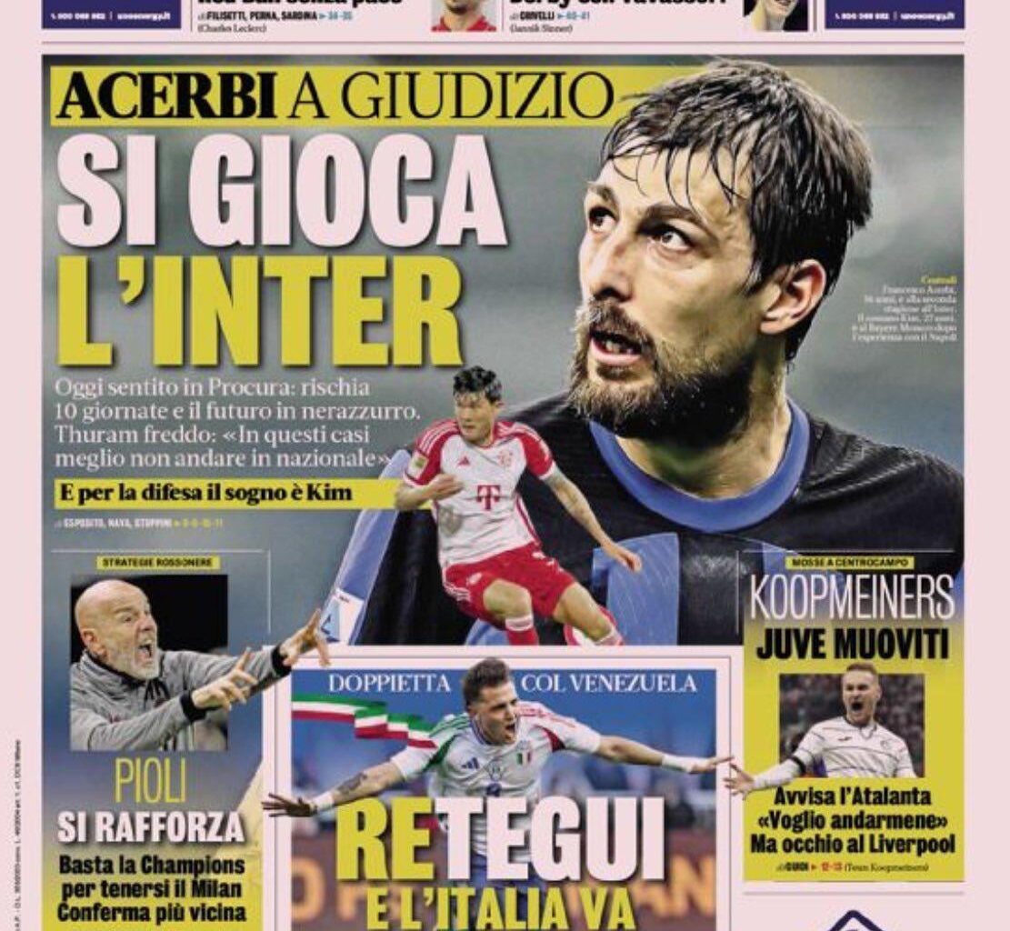 To think that we paid 10m euros for Arnautovic who is 35 years old and has never scored more than 14 goals per season instead of signing Retegui who Genoa paid 12m euros.