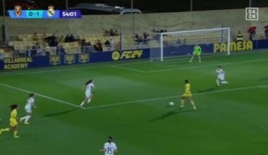 Villarreal 0 - [2] Real Madrid | Naomie Feller 55' (+ Misa save to avoid 1-1)