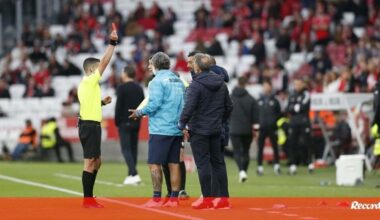Chaves queixa-se do lance do golo do Benfica: «A bola vai no ar e ouve-se o apito… há dois jogadores que param»