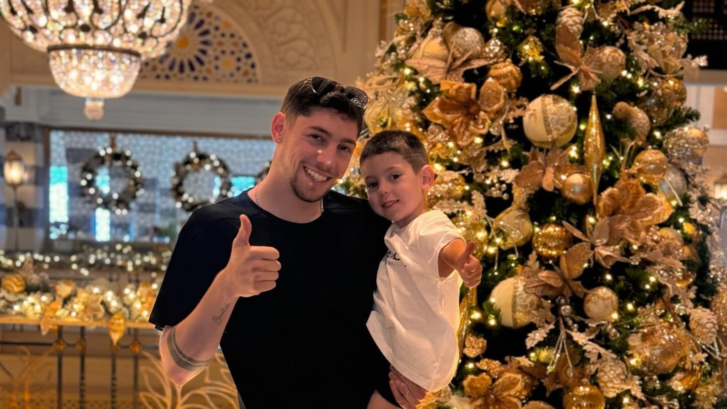 Fede Valverde on his son's idol: "I would love for him to one day tell me that I am his idol, but I am not, it is Vini. He says it many times, day, night, when he comes to see Real Madrid, "I'm coming to see him, not you". It's okay, I've assumed it. I am happy."