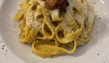 Taglitelle Carbonara