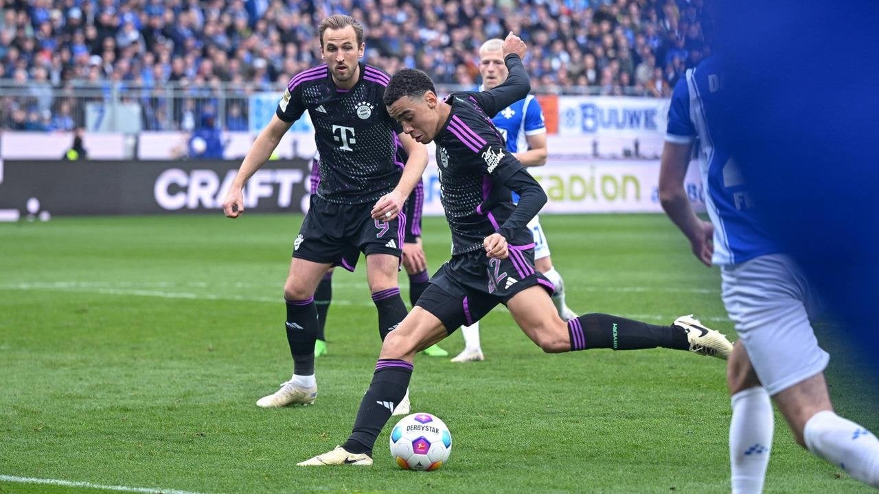 Lilien ärgern kurz den Rekordmeister: Dank "Zauberer" Musiala - Bayern besiegen Darmstadt