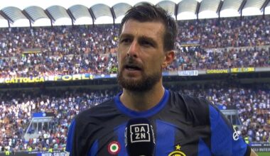 [GdS] While waiting for the hearing with the FIGC set for tomorrow, Francesco Acerbi will resume training in Appiano today at 3pm with the Inter players who did not leave for International Duty. Acerbi is still sad, getting kicked off by the national team that he loves so much has demoralized him.