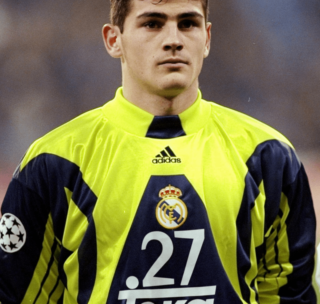 Andriy Lunin before the match vs RB LEIPZIG: