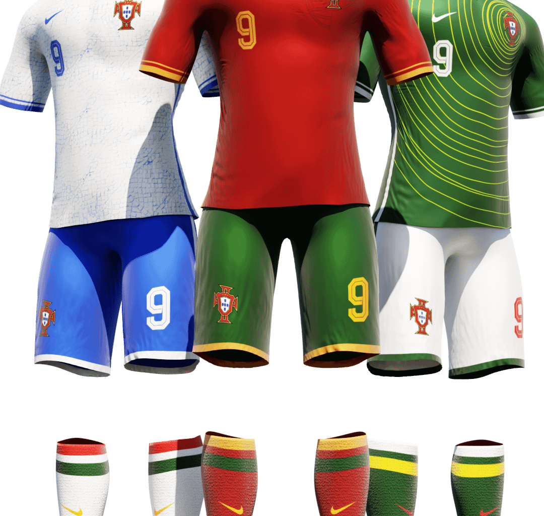 Concept de Equipamentos da Seleção feitos por mim.