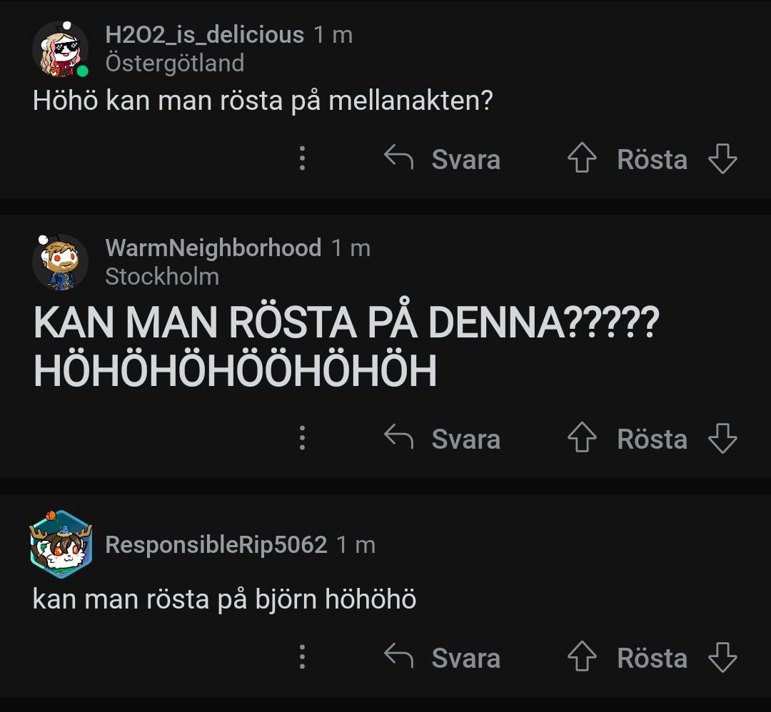 Höjden av svensk humor!