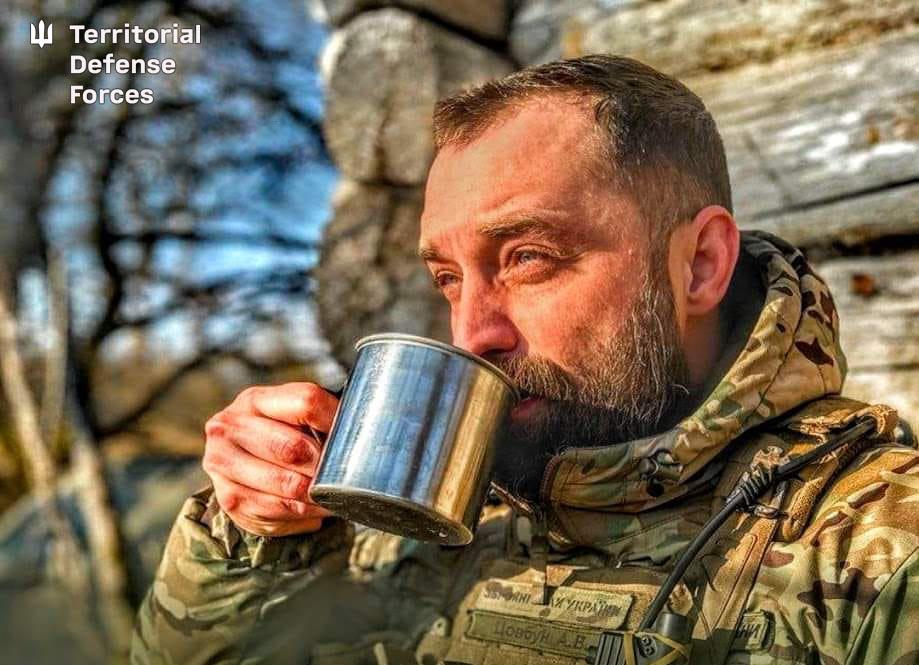 Plans for today:
1) Drink morning coffee. 2) Destroy russian occupiers. As you see, the first point is already done.