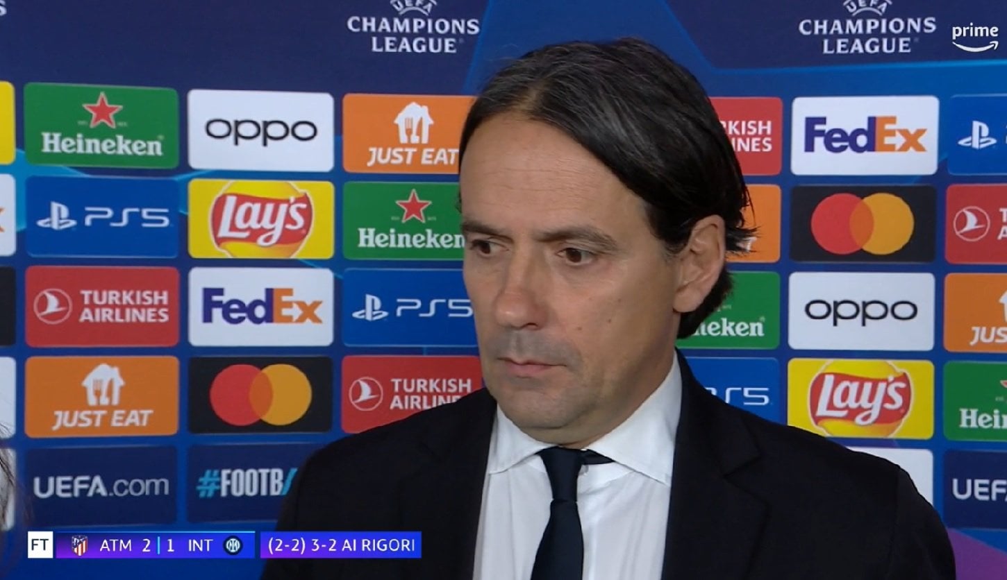 [Mari] Simone Inzaghi: “There is disappointment for the Inter family. But the boys must be proud of their UCL run. We made a mistake in the 2nd half, in extra time we had the game in hands. Tomorrow I will speak again with the boys. We should have been better after Dimarco’s goal.”