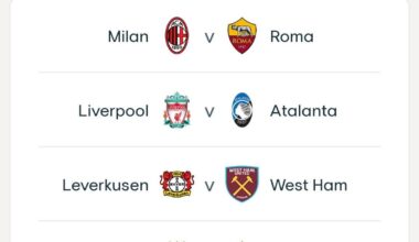 UEFA Europa League Quarter-Finals
