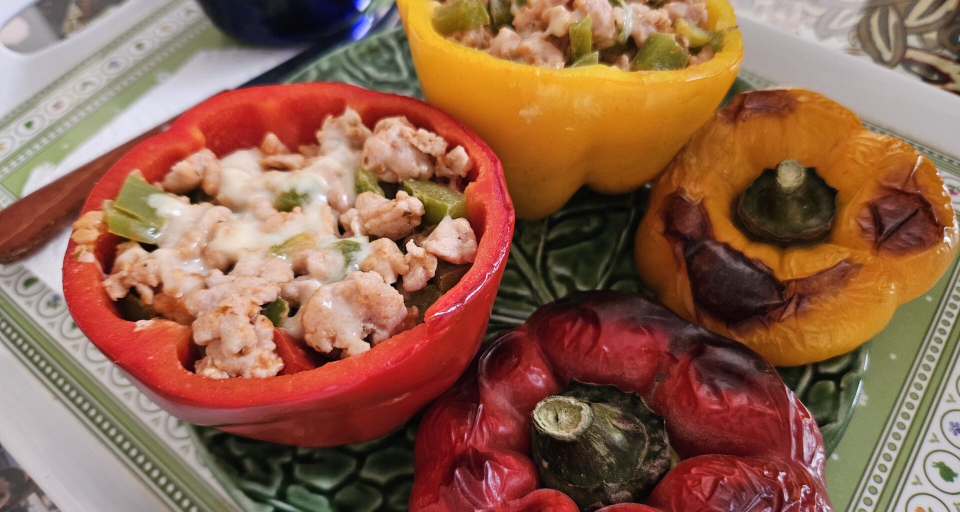 Meat stuffer peppers