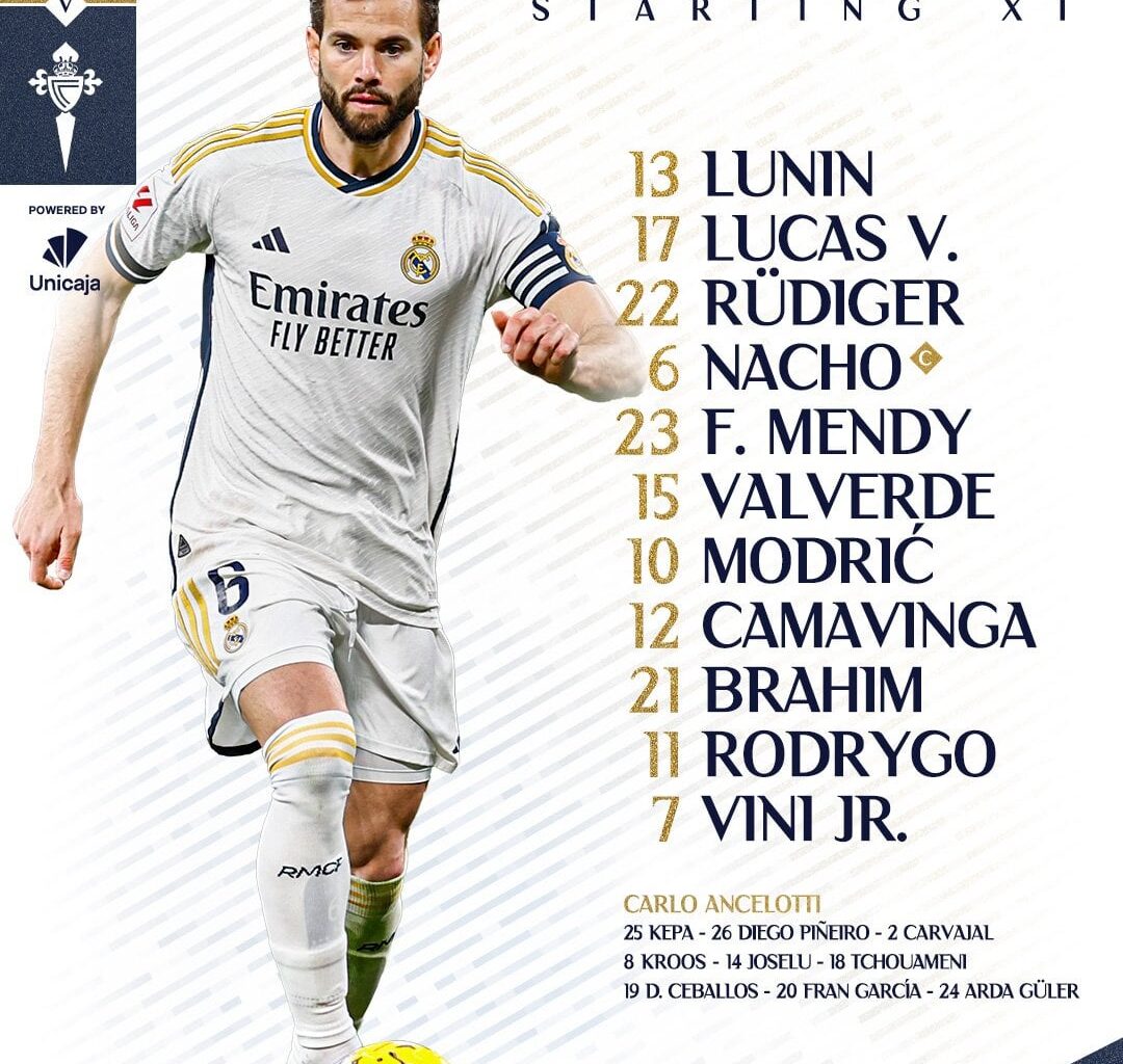 Real Madrid C.F. (@realmadrid) on X: Our starting XI