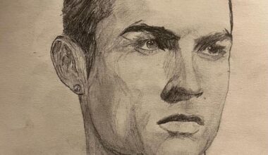 Cristiano Ronaldo sketch. Plus another older sketch