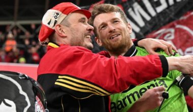 Bayer-Kapitän Hradecky: "Ich glaube, die Hälfte weiß nicht mal, wie das Ergebnis von Bayern gegen Mainz war. Alle leisten hervorragende Arbeit, gehen dann nach Hause und genießen das Leben."