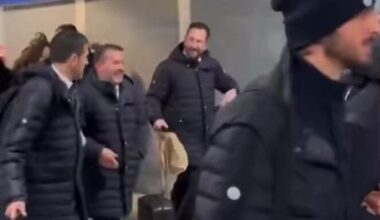 Birthday Boy Asllani pretends to be a fan & takes a photo with Pavard 😂😂