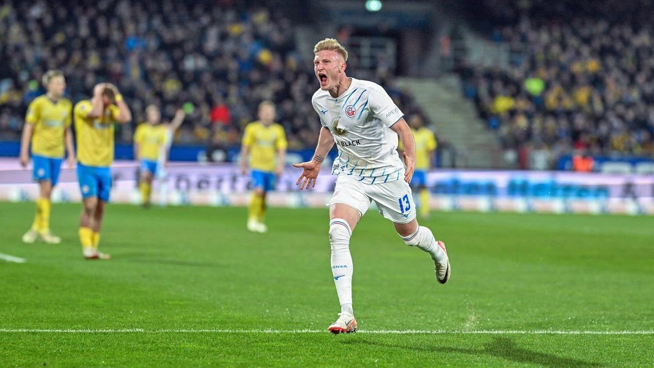 [2. Bundesliga] Hansa Rostock gewinnt Kellerduell bei Eintracht Braunschweig