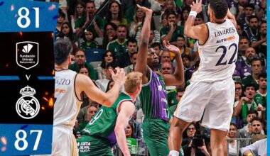 [Basket] Very important win against Unicaja (2nd in league) 81-87 to increase our advantage to 2 wins (22 vs 20)