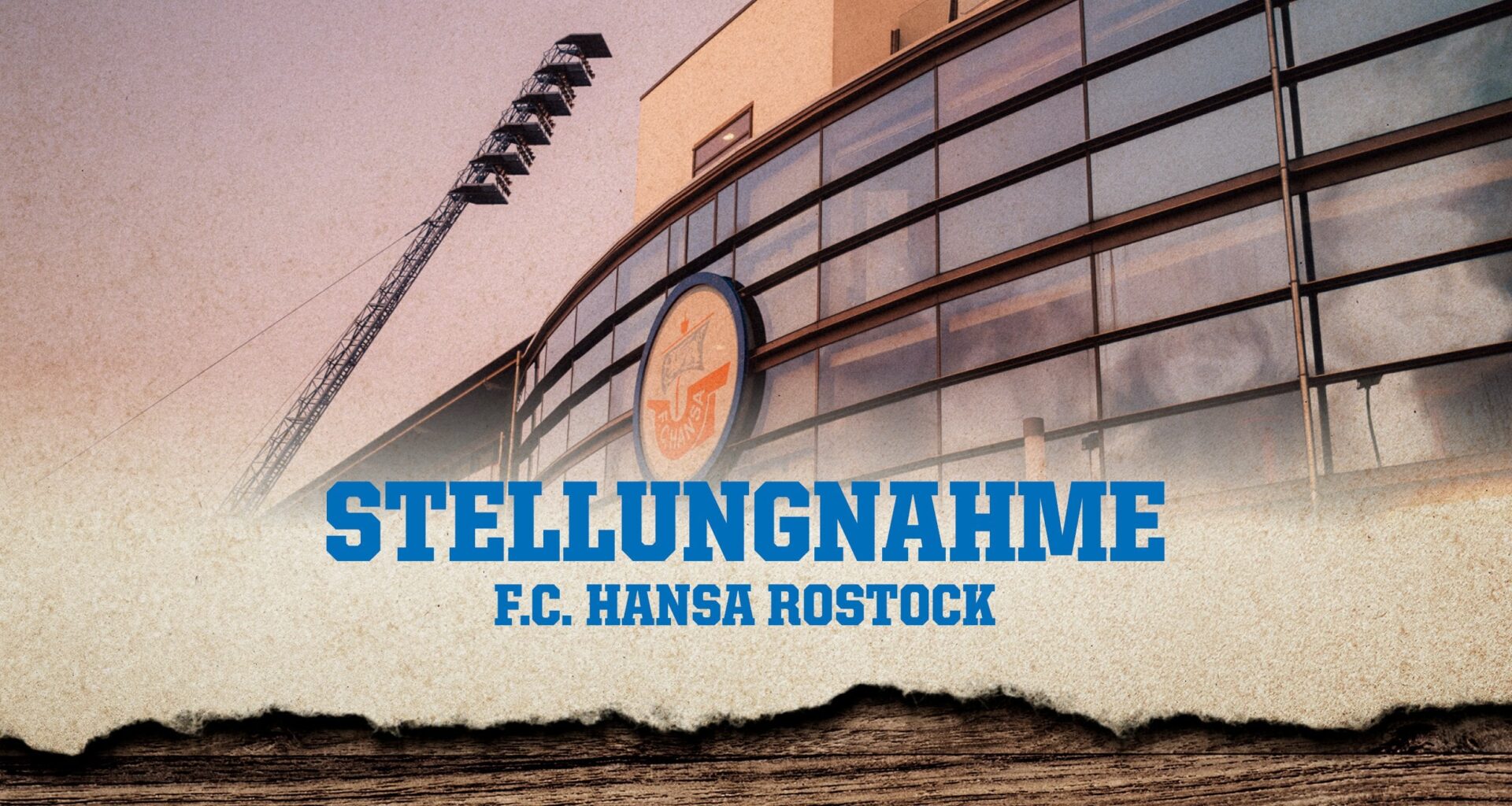 Stellungnahme zum Heimspiel gegen den 1. FC Kaiserslautern