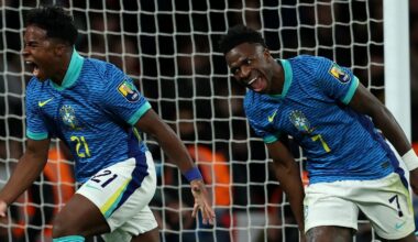 England 0-1 Brazil: Seventeen-year-old sensation Endrick steps off bench to sink Three Lions at Wembley