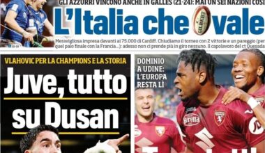 [Tuttosport] Inter: Ciro Immobile! In Madrid Inter had a meeting with the agent of the Lazio forward: Inzaghi coached him in Rome, Ciro is not happy with the atmosphere at Lazio: evaluations in progress.