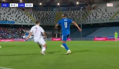 [Loan Watch] Italy U21 1-0 Latvia U21 - Cesare Casadei 32' (Mattia Zanotti Assist)