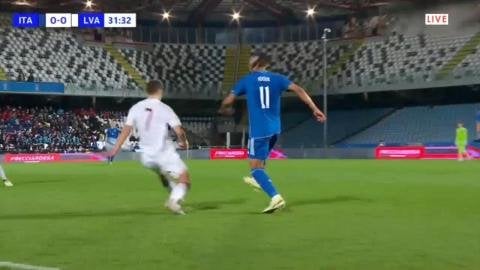 [Loan Watch] Italy U21 1-0 Latvia U21 - Cesare Casadei 32' (Mattia Zanotti Assist)