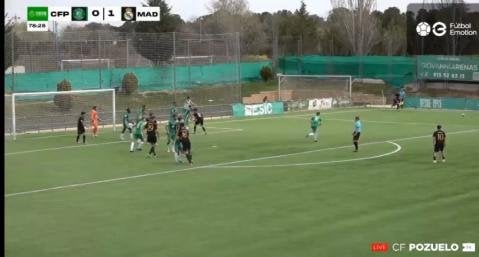 Pozuelo 0 - [2] Real Madrid C | Chema Andrés 79'